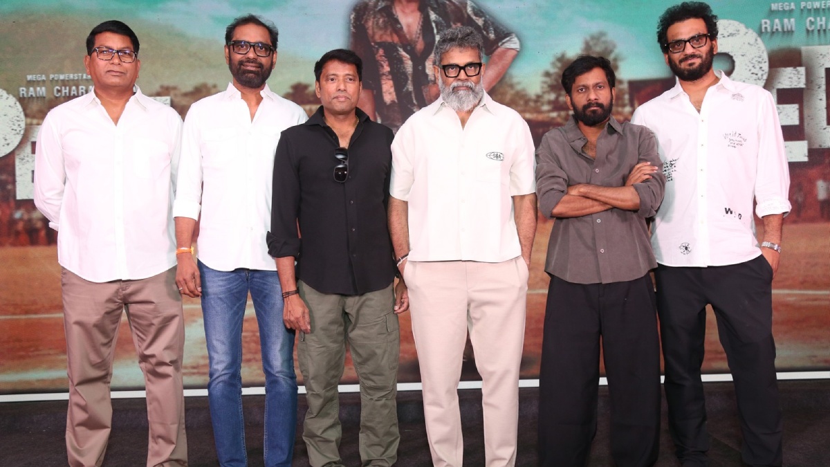 PEDDI Movie Release Date Press Meet Stills