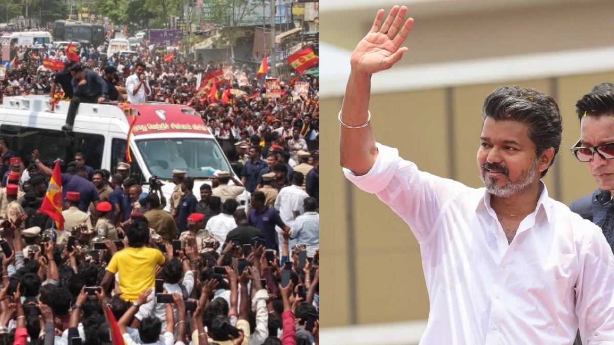 கரூர், சங்கீதா, த்ரிஷா.. ஏகப்பட்ட சர்ச்சைகள்.. ஆனாலும், விஜய்யை கொண்டாடும் மக்கள்!