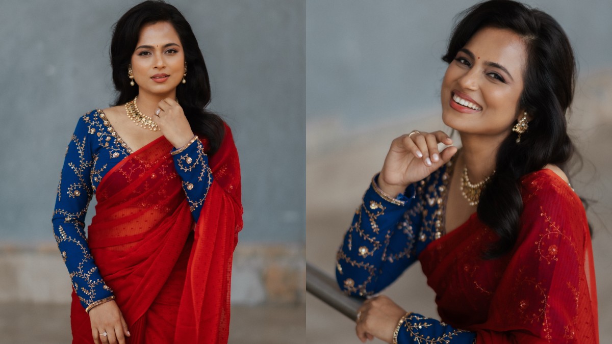 Ramya Pandian's Regal Saree Look Is the Traditional Fashion Inspiration Everyone Is Saving