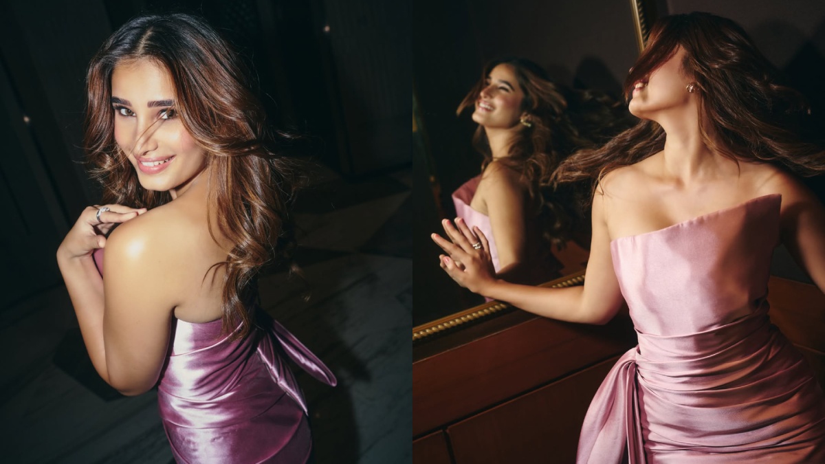 Rasha Thadani’s Pink Satin Gown Look Defines Modern Royal Glamour and Elegance