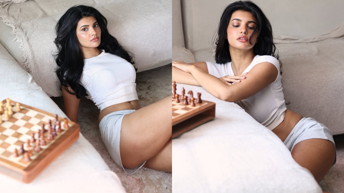 Richa Sinha Turns Casual Chic Into a Viral Fashion Statement in Minimal White Outfit
