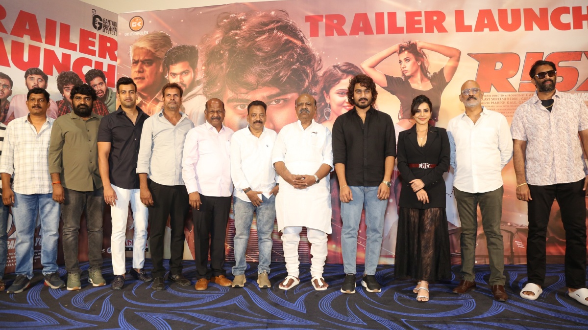 RISK Movie Trailer Launch Stills