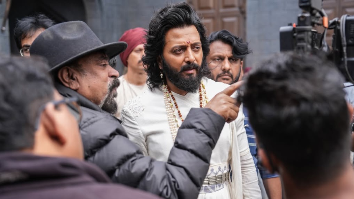 Riteish Deshmukh Shares Emotional BTS Photos From Raja Shivaji, Pens Heartfelt Note To Santosh Sivan