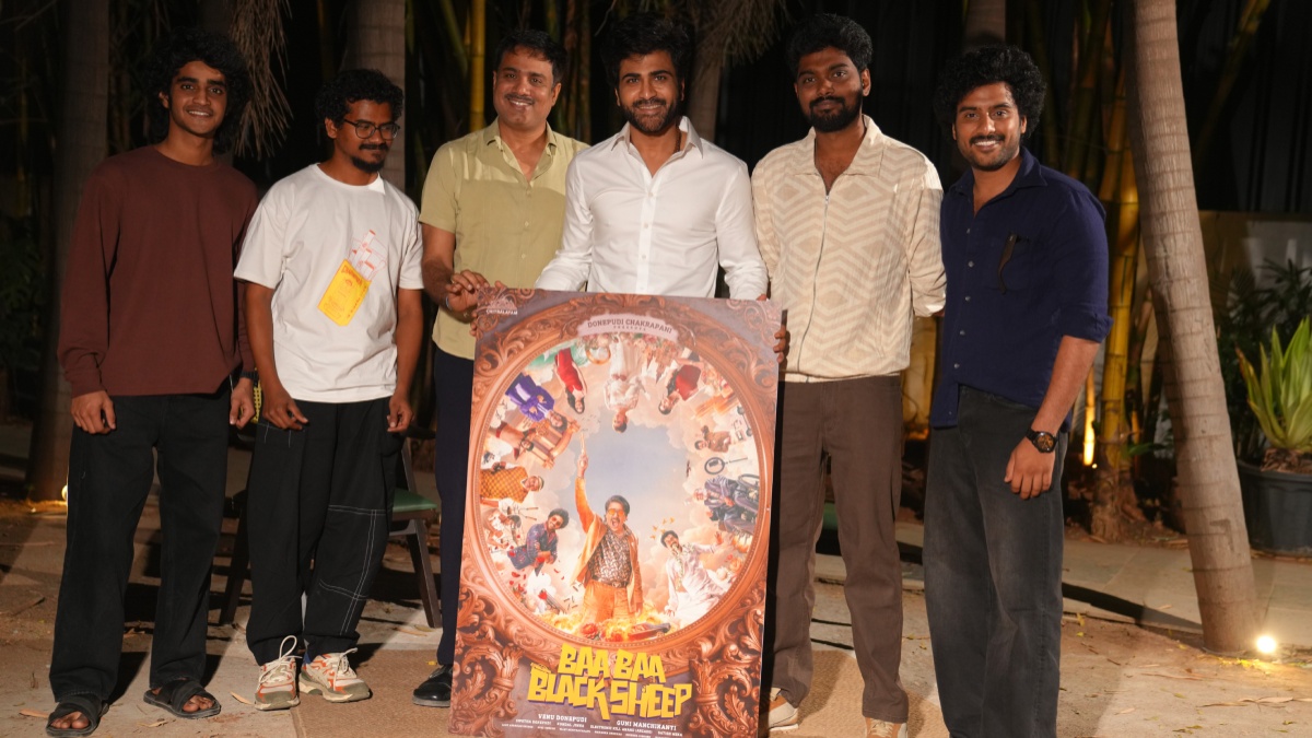 Sharwanand Releases Baa Baa Black Sheep Teaser | Baa Baa Black Sheep ...