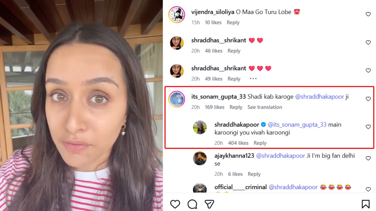 Shraddha Kapoor’s Wedding Reply Has the Talking Shraddha