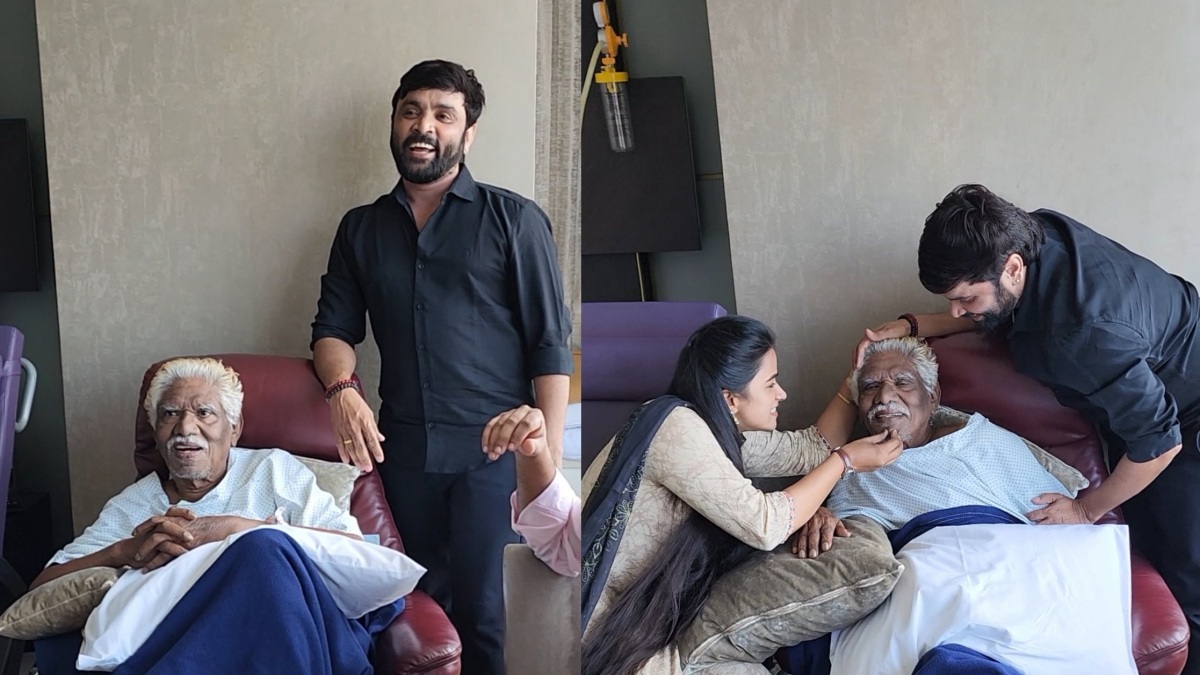 உடல்நலம் சரியில்லாத போதும் பாரதிராஜா எவ்வளவு ஹேப்பியா இருந்திருக்காரு பாருங்க.. இமயத்தை பார்க்க இரண்டு கண்கள் போதாது