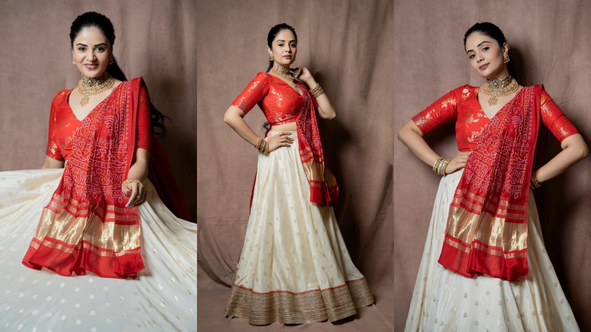 Sreemukhi's Regal Fashion Moment Blends Timeless Heritage With Today's Trends