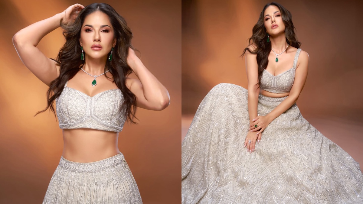 Sunny Leone Turns Regal in Shimmering Lehenga–Fans Can’t Look Away