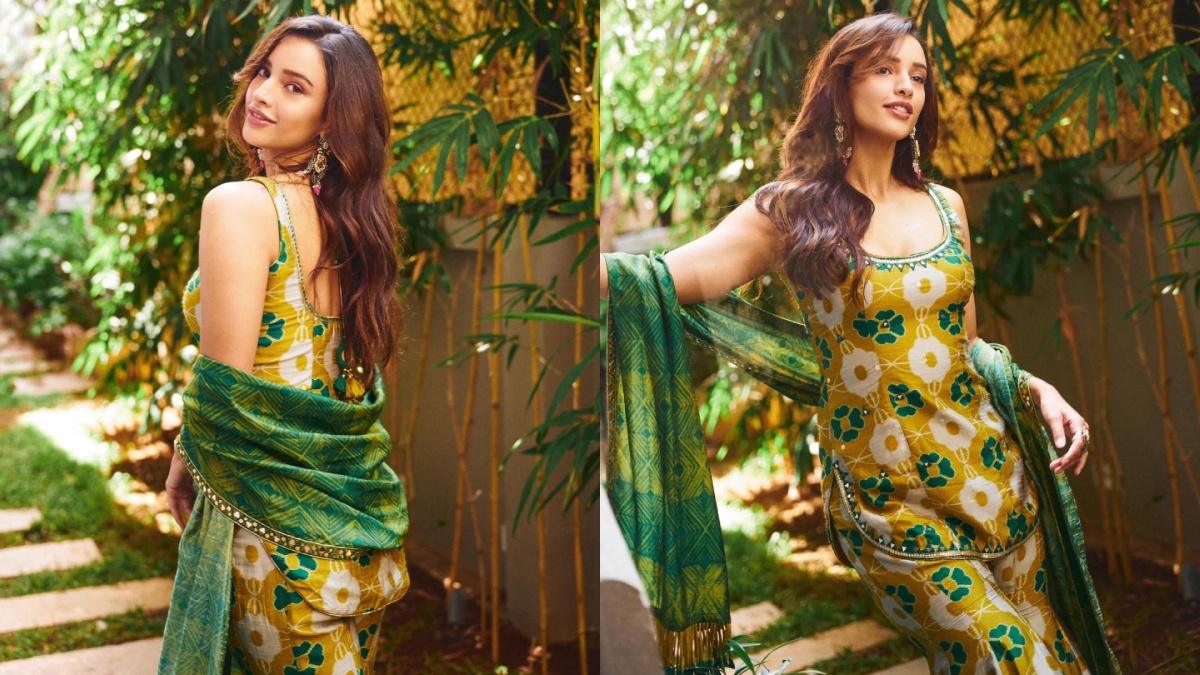 Tripti Dimri’s Floral Ethnic Look Wins Hearts as She Says ‘Twinning With My Plants Today’