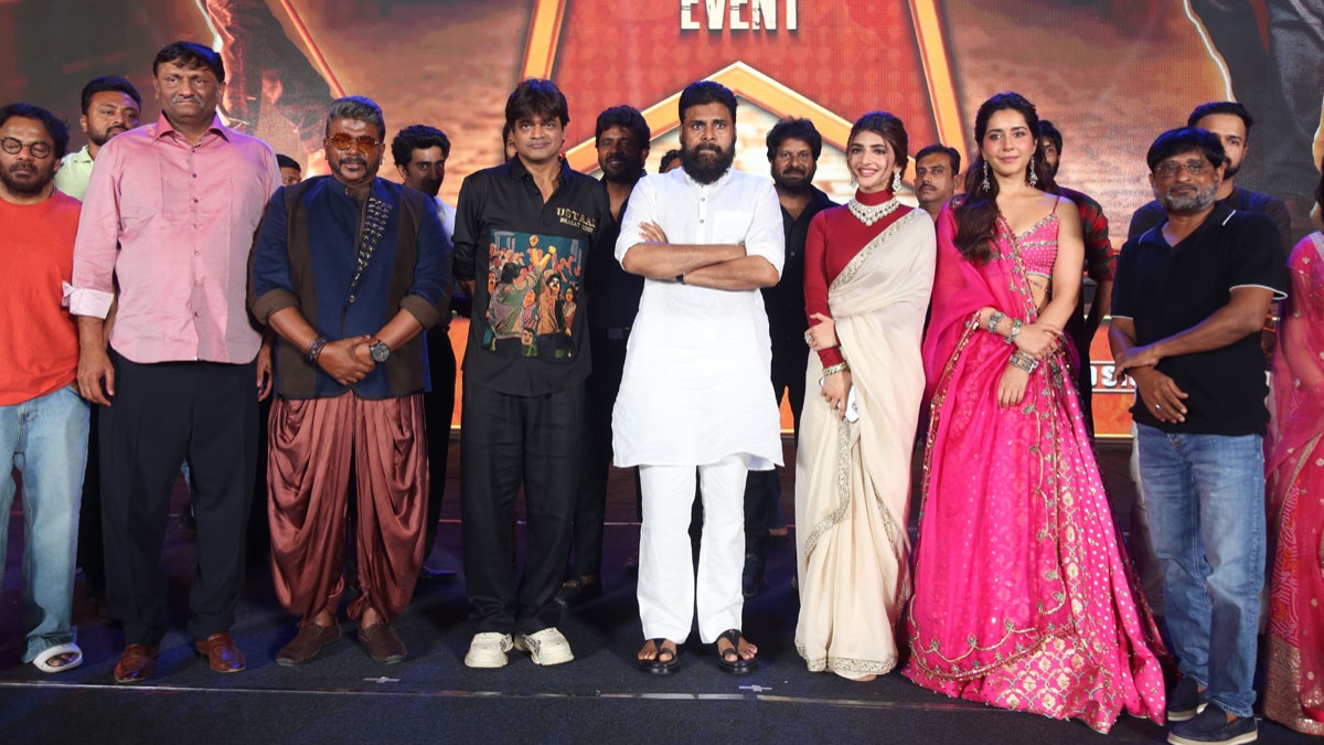 Ustaad Bhagat Singh Pre-Release Event Stills