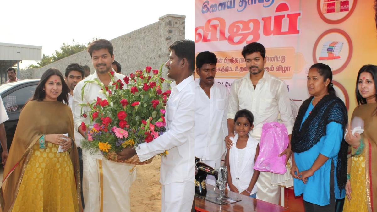 விஜய் பிறந்தநாள்.. சங்கீதா அப்போவே எப்படி கொண்டாடிருக்காங்க பாருங்க.. நல்லாத்தானே இரண்டு பேரும் இருந்திருக்காங்க