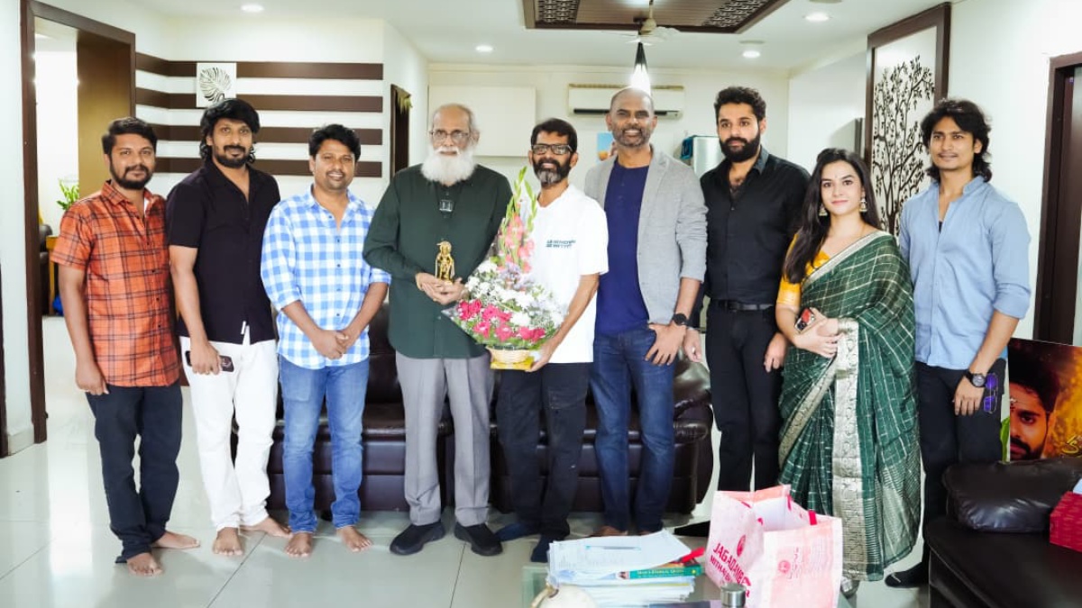 Vijayendara Prasad Released Kalyanam Kamaneeyam Jeevitam Movie First Look