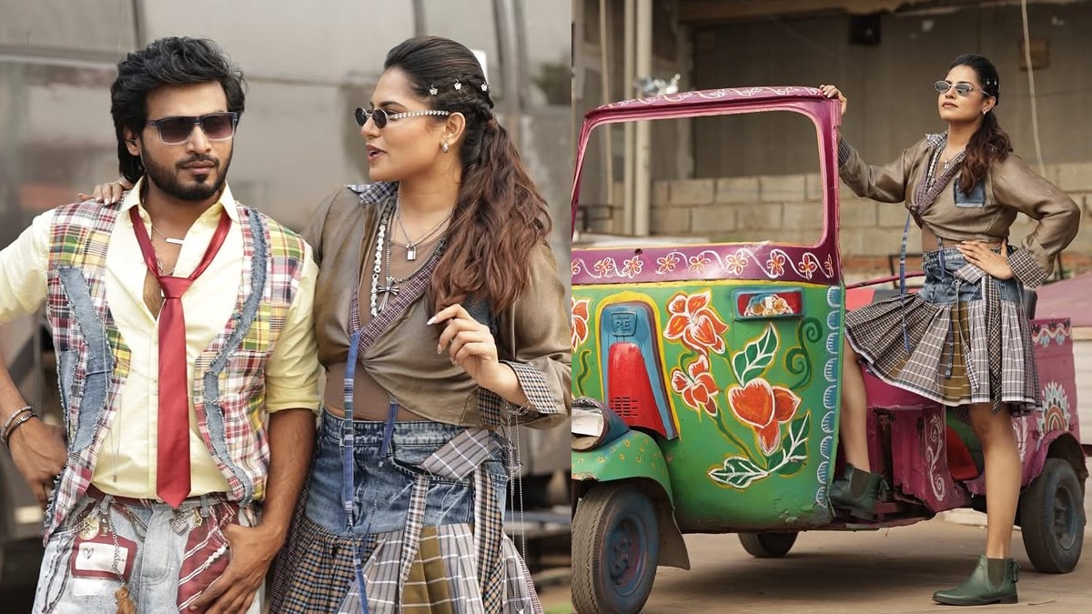 என்ன டிரெஸ்ஸும்மா இது.. லுங்கியா? ஜீன்ஸா? ஸ்கெர்ட்டா?.. ஆட்டோக்காரி ஏஞ்சலின்!