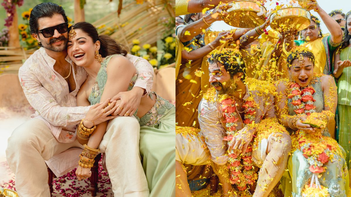 Virosh Haldi Event: వెడ్డింగ్ ఆఫ్ విరోష్.. విజయ్ - రష్మికల హల్దీ ఈవెంట్ ఫోటోలు చూశారా?