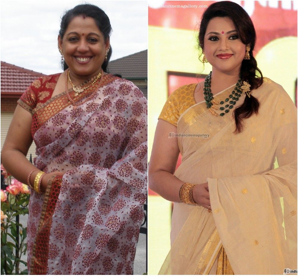 Chitra 5’4” meena 5’6”