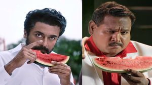 கருப்பு தியேட்டர் வாசலில் பிழியப்பட்ட வாட்டர் மெலன் ஸ்டார் திவாகர்.. சூர்யா ரசிகர் செம அட்டாக்