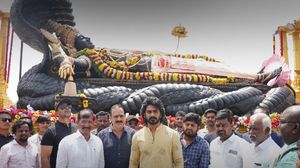 அனந்த பத்மநாப சுவாமி ரதயாத்திரை.. ‘நாகபந்தம்’  வேறலெவல் புரமோஷனை பாருங்க!
