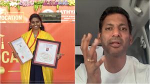 வார்த்தைகளால் விவரிக்க முடியாத உணர்வு.. விஷால் படிக்க வைத்த விவசாயி மகள் BCA-வில் கோல்ட் மெடல்!