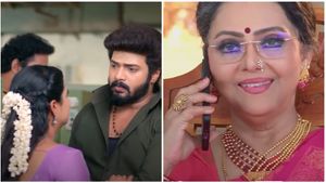 கார்த்திக் ரேவதியை பிரிக்க வந்த புது வில்லி.. அடுத்த ஆட்டம் ஆரம்பம்.. கார்த்திகை தீபம் சீரியல்!