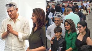 அஜித் நான் சொன்ன மாதிரி பண்ணியாச்சா.. ஏகேவிடம் ஷாலினி எவ்வளவு க்யூட் பாருங்க.. செம ஜோடி ப்பா!