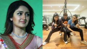 நடிகைகளுடன் ஜிம்மில் சேட்டை செய்த ஆர்யா.. சாயிஷாவிடம் போட்டுக்கொடுத்த சதீஷ்.. என்னங்க நடக்குது!