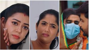 வெற்றி மீது கோபத்தை கொட்டிய துளசி.. அஞ்சலியால் கடுப்பான மகேஷ்.. கெட்டி மேளம்!