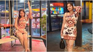 குட்டி உடையில் தொடை முழுவதையும் காட்டிய ரோஜா சீரியல் நடிகை!