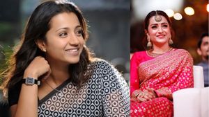 இறுதியாக ஒரே ஊரில் நாங்கள்.. அதற்கு நன்றி.. திரிஷா இப்படி உருகிருக்காங்களே.. மேடம் செம கூல்