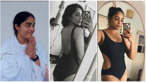 பிக்பாஸ் அபிராமி துறவியாகிவிட்டாருனு சொன்னாங்க.. ஆனால், அரைகுறை ஆடையில் செல்ஃபி?