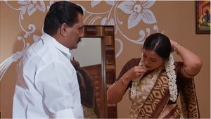 ஈஸ்வரிக்கு மல்லிப்பூ வாங்கி கொடுத்த குணசேகரன்.. செம சீன்.. எதிர்நீச்சல் தொடர்கிறது!