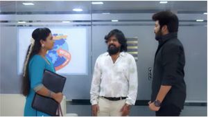 பிரசன்டேஷனில் காத்திருந்த ட்விஸ்ட்.. கார்த்தியின் மீது கோபப்பட்ட ரேவதி.. கார்த்திகை தீபம்!