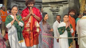 யப்பா வெங்கடாஜலபதி எல்ஐகேவ காப்பாத்தி விடு ப்பா.. நயன்தாராவுடன் தரிசனம் செய்த விக்னேஷ் சிவன்