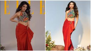கவர்ச்சியும் கிளாசும் சேர்ந்த கீர்த்தி ஷெட்டி.. அட்டை விளம்பரத்திற்கு அட்டகாசமான போஸ்!