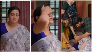 தர்ஷினியை துரத்தும் ஆபத்து.. சரிந்து விழுந்த ஈஸ்வரி.. எதிர்நீச்சல் தொடர்கிறது