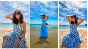 Sherin : கடற்கரையில் பக்காவா போஸ் கொடுத்த ஷெரின்.. அந்த போஸ் மட்டும் வித்தியாசம்!