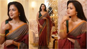Amala Paul: அரசியல் பரபரப்பையும் தாண்டி.. அனைவரையும் திரும்பி பார்க்க வைத்த அமலா பால்!