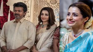 விஜய்யுடன் ஒரே கலரில் ட்ரெஸ் முதல்  திரிஷாவின் பெர்சனல் வாழ்க்கை வரை.. ஸ்டைலிஷ்ட் சொன்ன சீக்ரெட்
