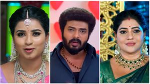 ரேவதி என் பொண்டாட்டி.. சாமுண்டீஸ்வரிக்கு சவால் விட்ட கார்த்திக்.. கார்த்திகை தீபம்!