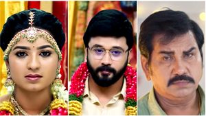 மருதுவை கொல்வதுதான் ஒரே வழி.. கையில் கத்தியுடன் ரூமுக்குள் நுழைந்த ராஜராஜன்.. கார்த்திகை தீபம்!
