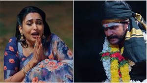 போலிபத்திரம் காட்டிய மீனாட்சிக்கு விழுந்த அறை.. நடுரோட்டில் வைத்து ரவுடிகளை வெளுத்தெடுத்த கருப்பசாமி