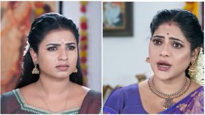 இந்த கல்யாணம் நடக்காது.. சாமுண்டீஸ்வரியை அலறவிட்ட ரேவதி..கார்த்திகை தீபம்!