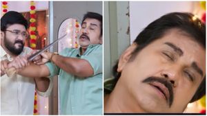 அய்யோ.. ரத்த வெள்ளத்தில் சரிந்த ராஜராஜன்.. மணமடையில் ரேவதி, மருது.. கார்த்திகை தீபம்!