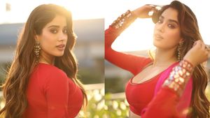 Janhvi Kapoor: காதலைச் சொன்ன ஜான்வி கபூர்.. நைட் டிரஸ்ஸுயே எழுதிட்டாங்களேப்பா.. இனி இதுதான் டிரெண்ட!