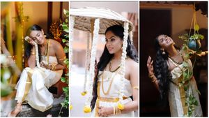 அச்சு அசல் அம்மா போலவே இருக்கும் கார்த்திகா.. கேரள பாரம்பரிய உடையில் சுண்டி இழுக்கும் போட்டோஸ்!
