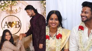 பவி டீச்சருக்கு நிச்சயதார்த்தம் முடிஞ்சிருச்சு..மீசையை முறுக்கு நடிகரை கரம் பிடிக்கும் பிரிகிடா சாகா