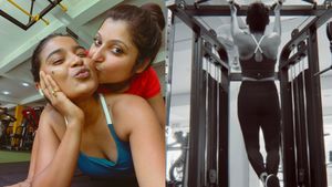 ப்பா.. பேக் Muscle எல்லாம் வேற லெவல்.. மீசையை முறுக்கு 2 நடிகையின் Auraவே வெறித்தனமா இருக்கே!