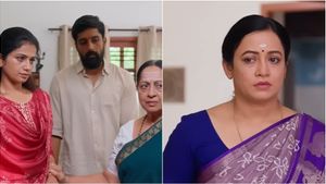 நீங்க இந்த வீட்டுல இருக்கிற ஜடம்.. ஜனனி முகத்தில் கரியைப் பூசிய ஈஸ்வரி.. எதிர்நீச்சல் தொடர்கிறது!