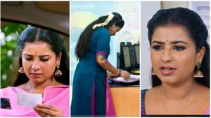 ஷோரூமில் காத்திருந்த பேரதிர்ச்சி.. திருமண ரகசியத்தைத் தேடி அலையும் ரேவதி.. கார்த்திகை தீபம்!