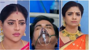 சாமுண்டீஸ்வரியின் தாலி தப்புமா? ராஜராஜனைக் கொல்ல வந்த போலி டாக்டர்.. கார்த்திகை தீபம்!