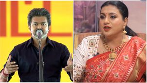 அமைதியா இருந்த விஜய் பிச்சி உதறுறார்.. அவர் முதலமைச்சரானது எனக்கு ஆச்சரியம்.. ரோஜா பேட்டி!